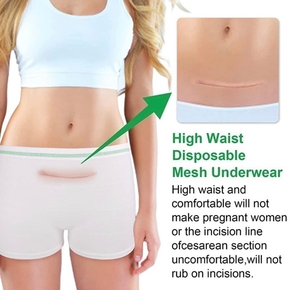 Carer Healthcare 5 Postpartum M Disposable Panties M/L for C-section - Picture 1 of 5